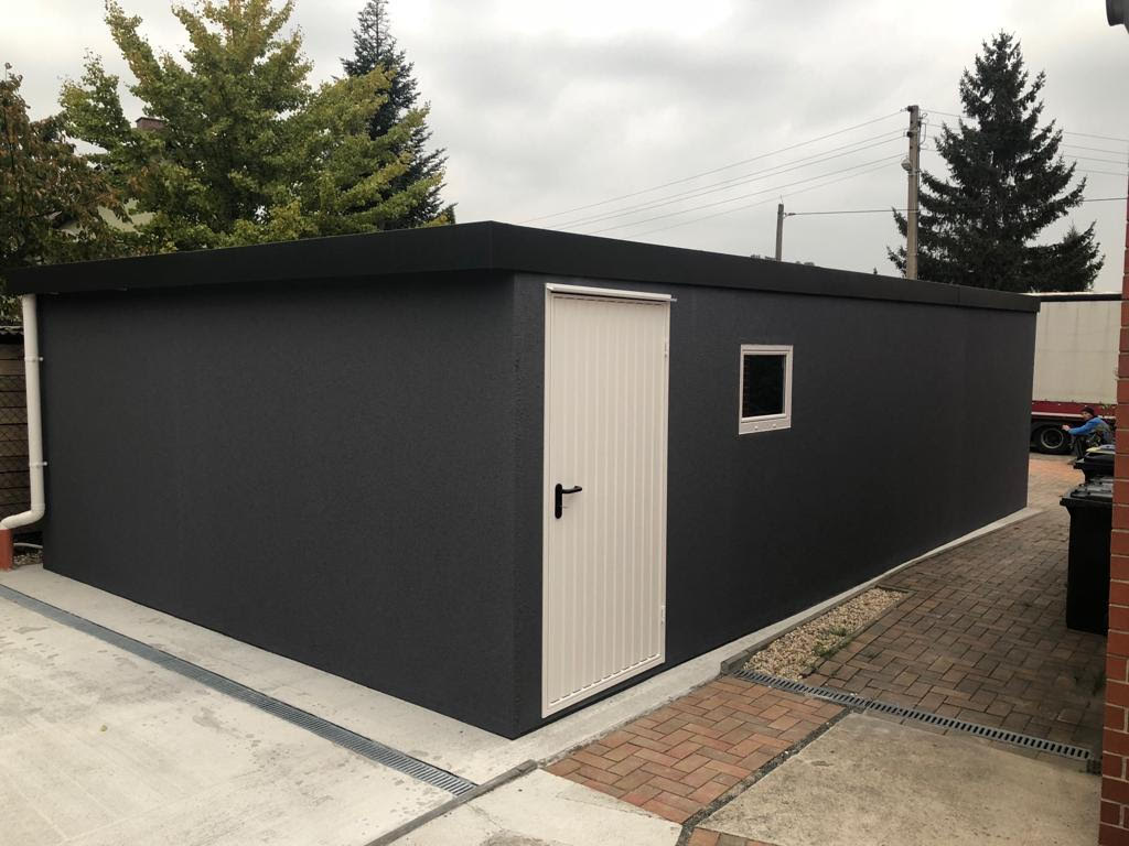 Großraumgarage anthrazit